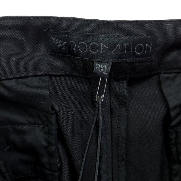 Rocnation Paper Planes Tag Mens 2XL Cargo Pants Black Joggers New $228.00 - Picture 3 of 14